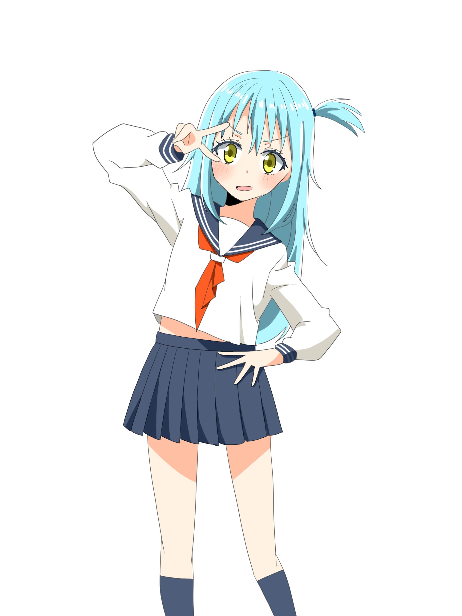Twitter 上的 ぱすてるみるく 転生したらjkだった件 転スラ アニメ より模写 かわえぇぇぇぇ 転スラ 転生したらスライムだった件 リムル セーラー服 アニメ 模写イラスト 転スラ好きと繋がりたい イラスト好きな人と繋がりたい 絵描きさんと繋がりたい