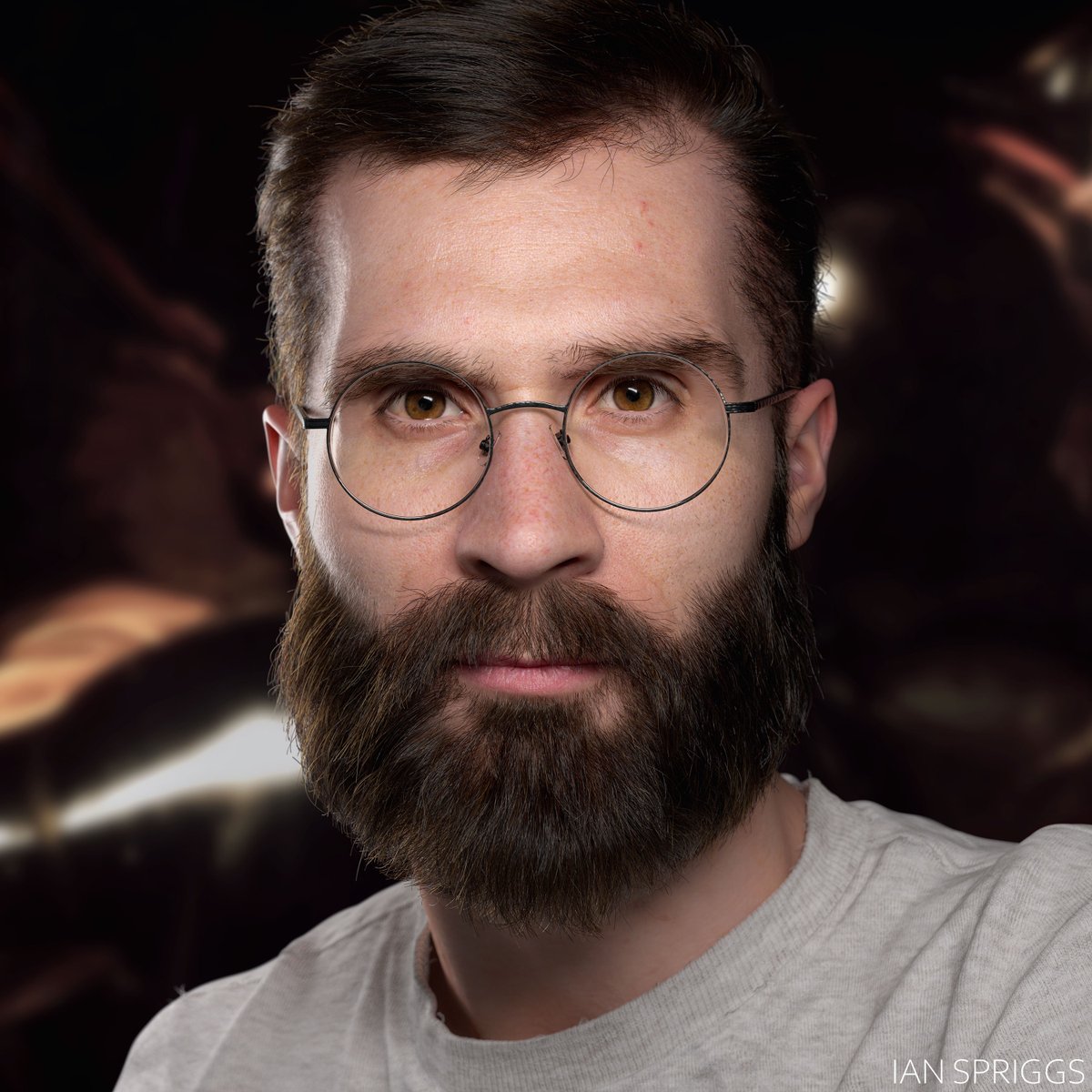 SpriggsIan's tweet photo. 3D Digital Portrait of Jordan @lartichauCG  
Created in Maya, Mudbox, V-Ray @ChaosGroup, RTX GPU @NVIDIACreators 
#DigitalRembrandt #portrait #cryptoartist #3D #digitalportrait #hyperrealism #ianspriggs https://t.co/0m1V3jY3Dn