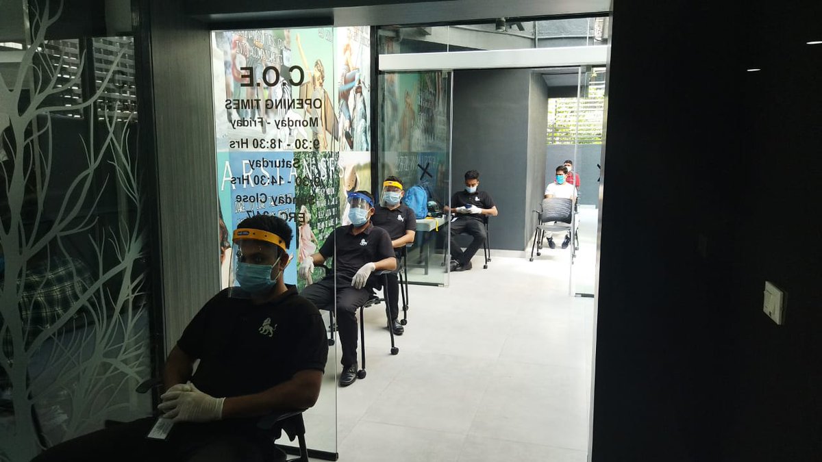 ArslanSrsIndia's tweet image. COVID Testing Drive at ARSLAN SRS INDIA COE, Bangalore on 2nd June 2021. 

#GlobalSecuritySolutions #covidtesting #COVIDVaccination 

&quot;Let&apos;s hope for better tomorrow&quot;