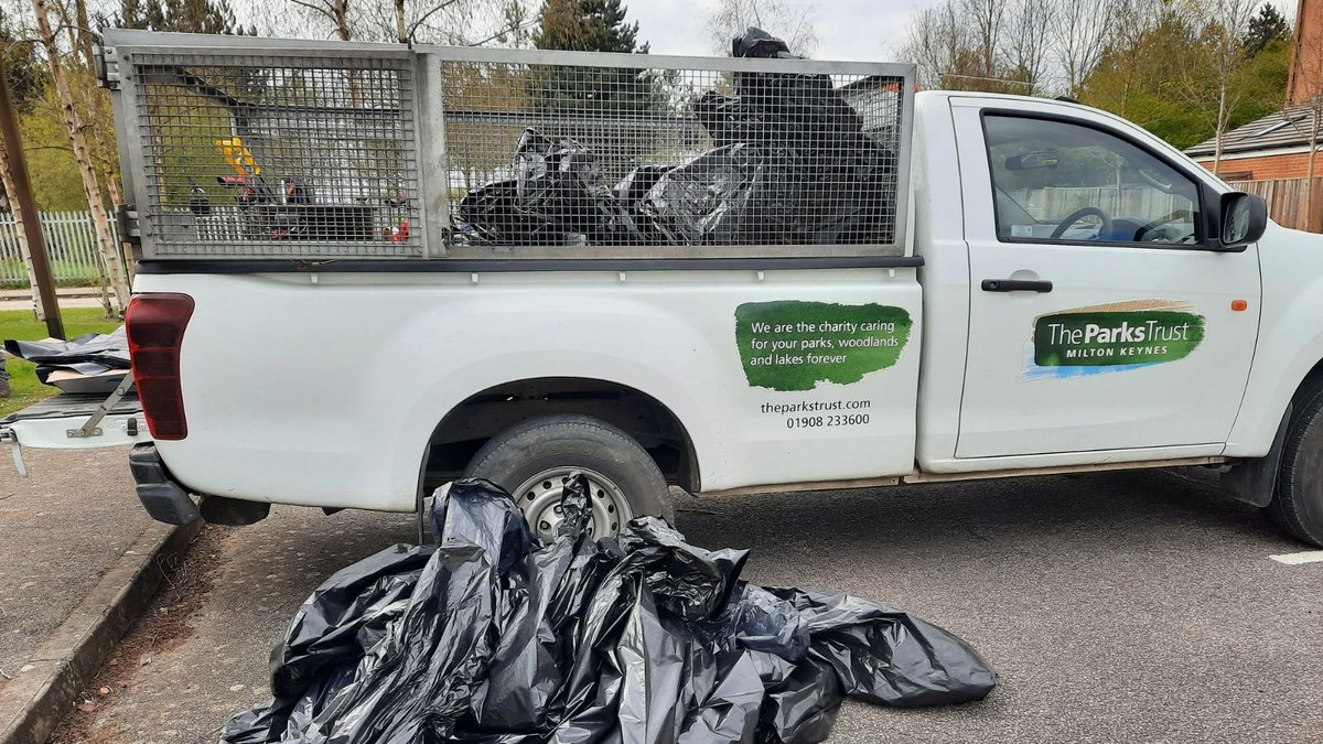 Each month we run litter picking events &amp; sessions.

Recently, our team accompanied Middleton Primary to clean-up Middleton Park &amp; the Poplar Plantation and collected this truck load of litter!

Thanks to everyone who helps keep MK litter free 🚮

<a href="/KeepBritainTidy/">Keep Britain Tidy</a> #GBSpringClean