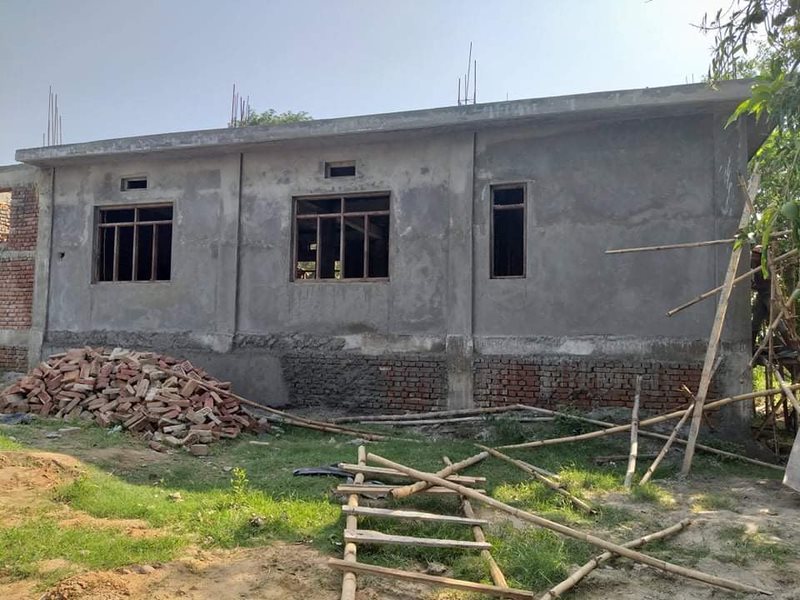 NCCSPGoN's tweet photo. Multi-purpose shelter houses are in construction in Tikapur, Kailali which will help communities in protecting from floods and inundation occurring every year. Few glimpses of the ongoing construction of #shelterhouses, planned to operate this monsoon season. #NCCSP2 @UKinNepal https://t.co/oP8MfPAJb3