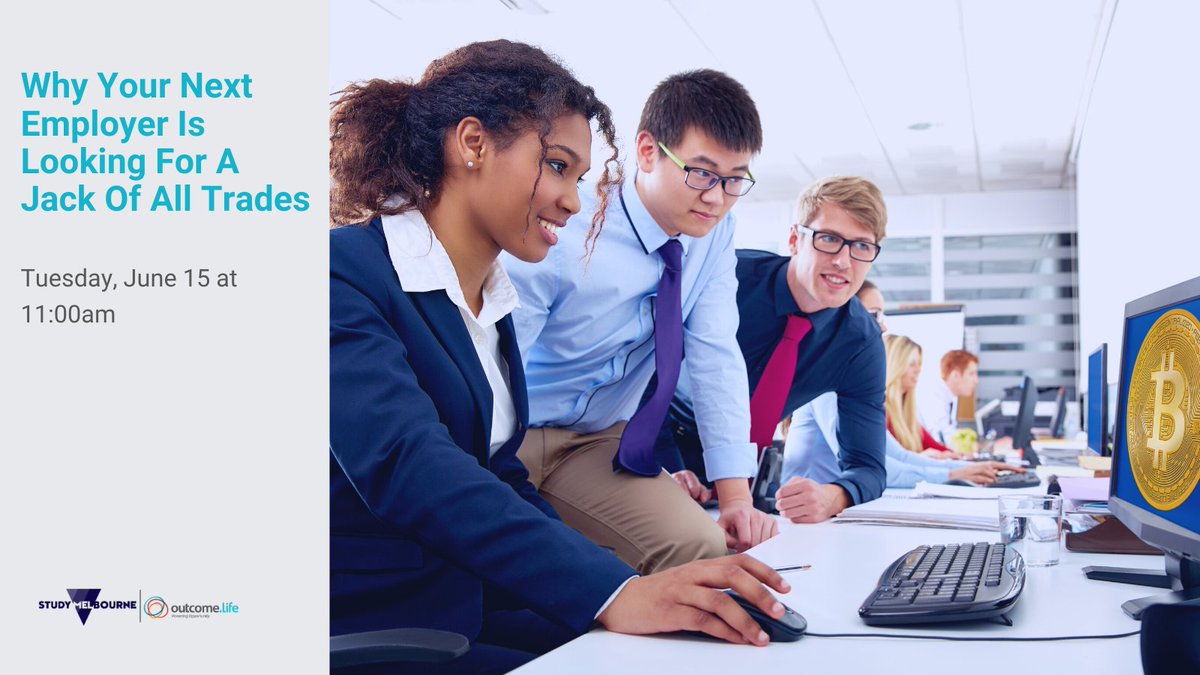 InternMatchio's tweet photo. Have you thought about working in something other than what you studied at university? Or do you want to work in multiple specialisations?

Learn in our webinar why it is a good thing to have experience in more than one professional area.

Sign up here: https://t.co/vOpGvkFYPI https://t.co/QnUz62uqKD