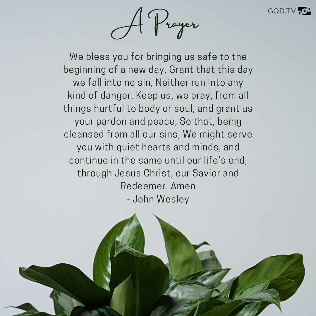 godtvindia's tweet photo. A prayer.
#prayer #johnwesley #blessuslord #godtv #godtvindia https://t.co/MThAcWmKOJ