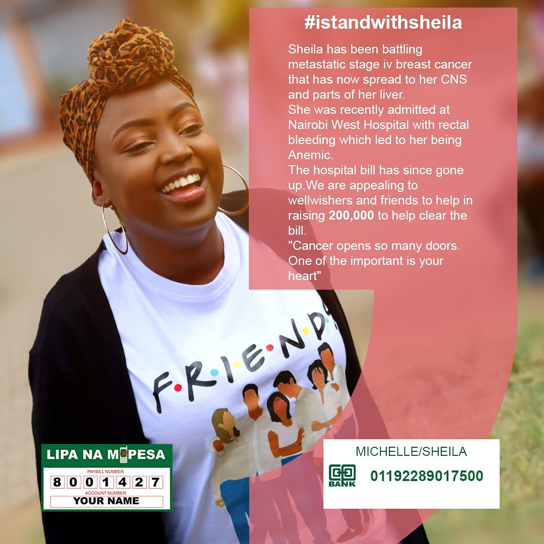 karenmcena's tweet photo. Any help will go a long.
#100forsheila 
#istandwithSheila https://t.co/HMYogjhOCq