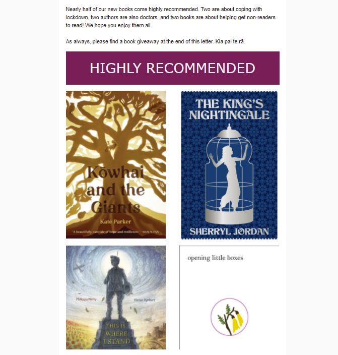 We've just sent out our latest #schoollibrary newsletter, featuring a fresh batch of excellent #nzchildrensbooks including titles by <a href="/philippa_werry/">Philippa Werry</a> <a href="/mariagillnz/">Maria Gill</a> <a href="/RichardFairgray/">Richard Fairgray</a> <a href="/MerrimanEileen/">Ei-Spleen</a> + more!  #nzbooks #childrensbooks <a href="/Schoollibsnz/">SLANZA New Zealand</a> Have a read: mailchi.mp/read-nz.org/th…