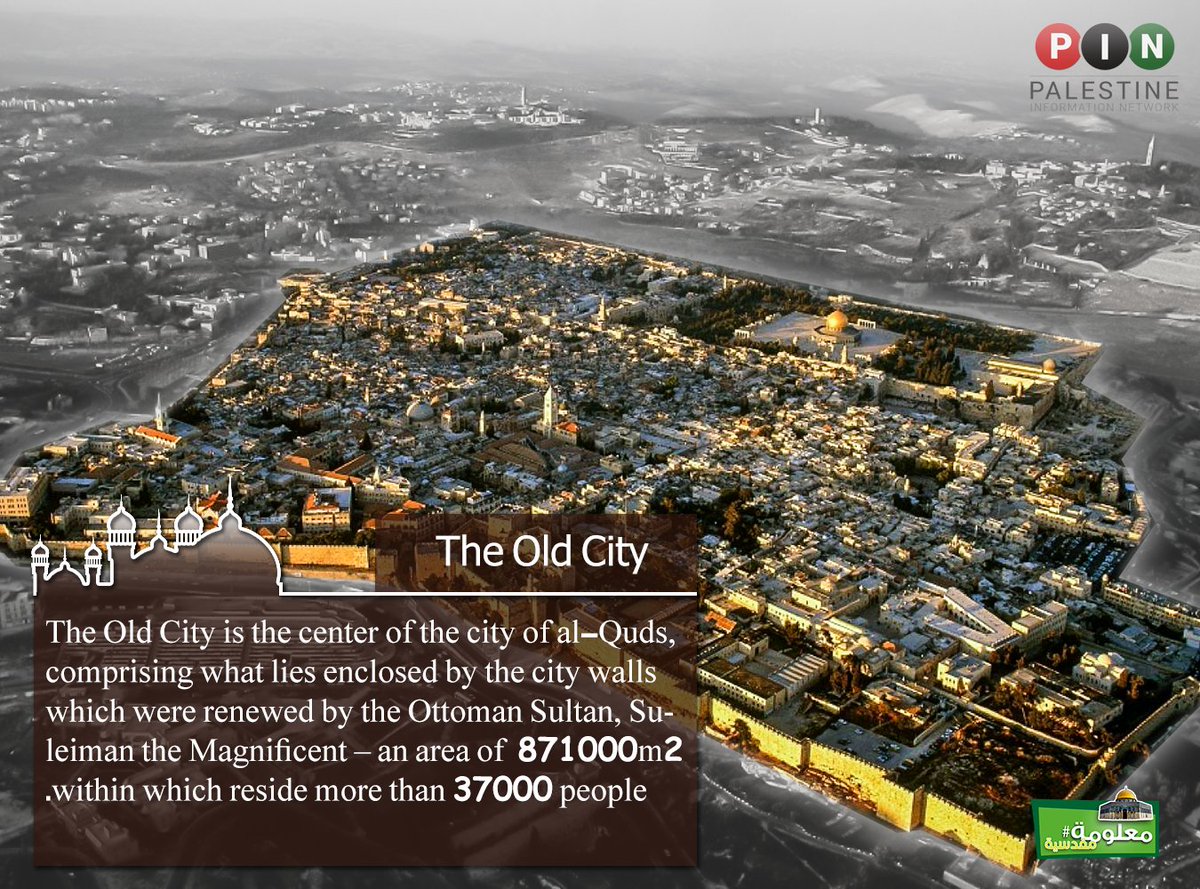 firstqiblah's tweet photo. What is the Old City of al-Quds? https://t.co/AV2Ri05m5P