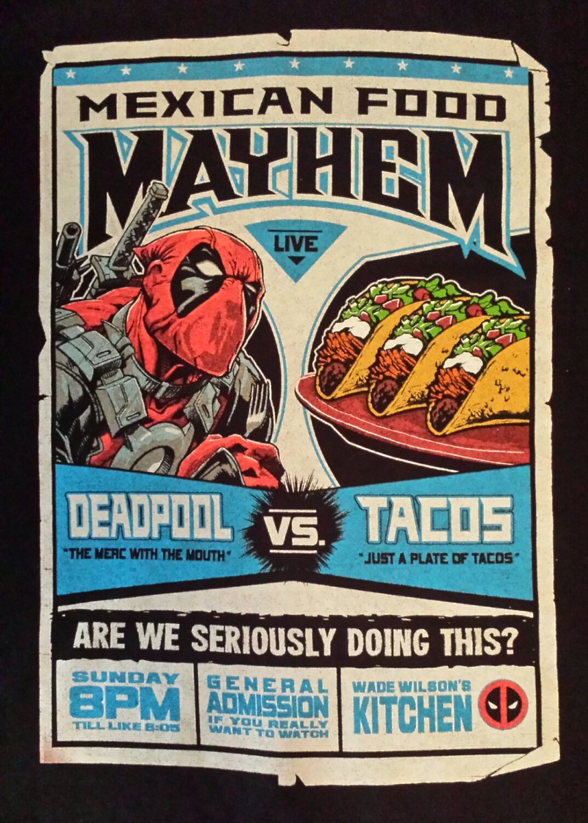 #TacoTuesday It's GOING Down! ...to my belly! @mrjafri @The1stBAT @SuperheroSteel @lodix1 @epicheroes @PopCorn_Media @geeky_goddess01 @bassbrooo @ComicsFred @SuperheroPOLL @GeekToMeRadio @GeekVibesNation @TrueEliteGeek @CBNostalgia @xmentas @WolverSteve @MrNiceGuy18_58