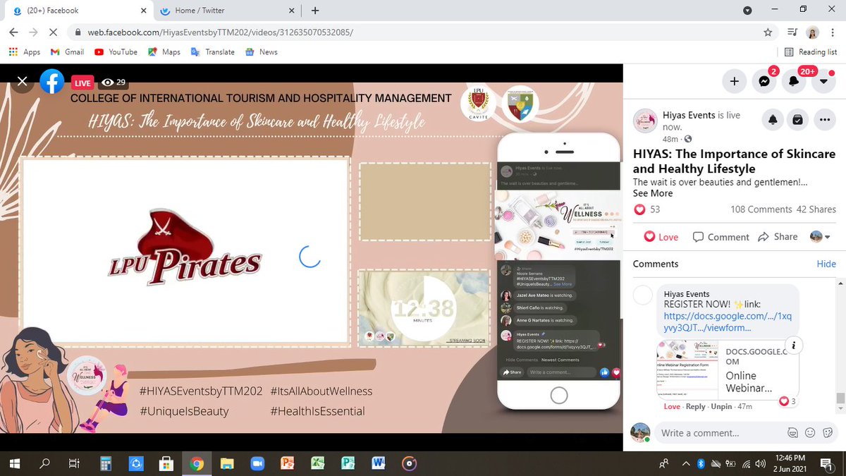 paulamansanas's tweet photo. Lezzgaw bitches!!!
Watch our live webinar!
#HiyasEventsbyTTM202
#ItsAllAboutWellness
#UniqueIsBeauty
#HealthIsEssential https://t.co/Fs2nuRfHw4