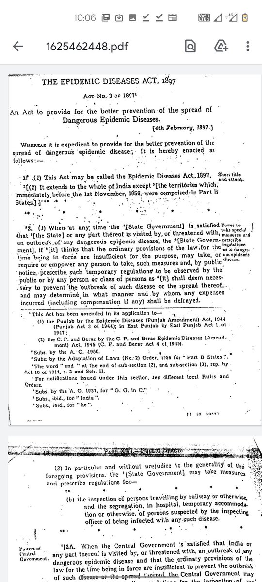 VivekKa67019091's tweet image. This is copy of pandemic act :stating govt  has special powers to prevent the outbreak of disease ..
Promoting students on internal basis must not be the special provision for @AmitV_Deshmukh
But yes ;our sucides will definitely be a special provision #birthday boy #muhsonlinexam