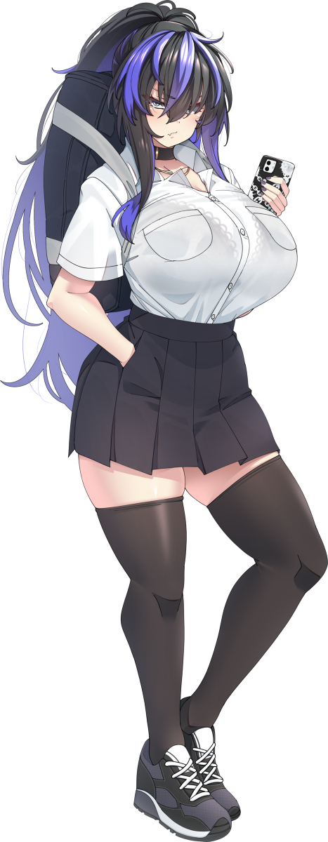 学年に一人は必ずいるどこにでもいるタイプの素行の悪いJK #オリジナル https://t.co/StDjO4Ns0t 