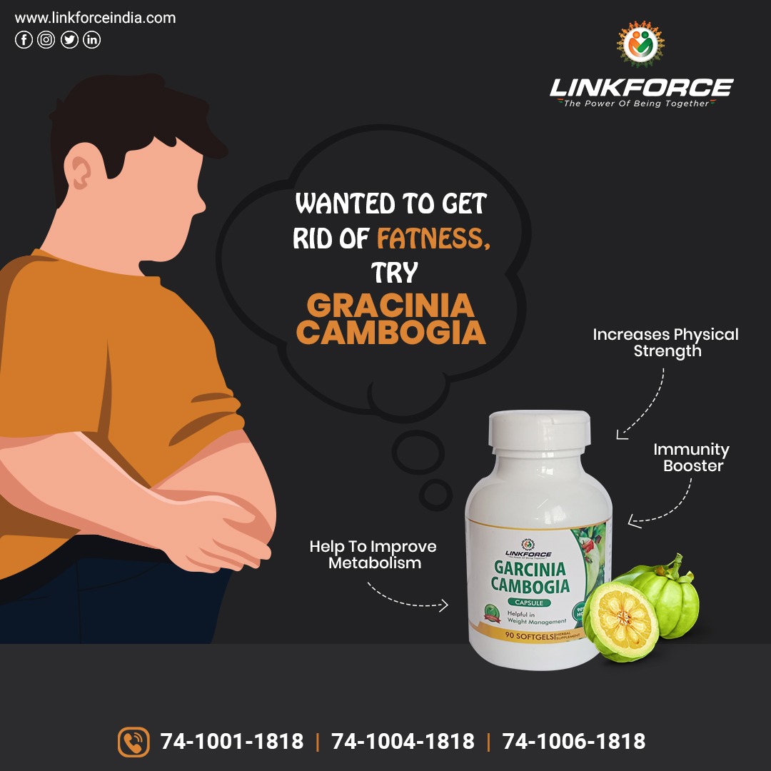 LinkForce_'s tweet image. ➡️ 𝗟𝗶𝗻𝗸𝗙𝗼𝗿𝗰𝗲 𝐁𝐫𝐢𝐧𝐠𝐬 𝐓𝐨 𝐘𝐨𝐮 #GARCINIA CAMBOGIA CAPSULE
WANTED TO GET RID OF FATNESS. TRY GRACINIA CAMBOGIA
Incroasos Physical Strongth
Immunity Boostor
Holp To Improvo Motabolism
𝐒𝐡𝐨𝐩 𝐍𝐨𝐰 
ContactUs
74-1001-1818
🌐 linkforceindia.com
#LinkforceIndia