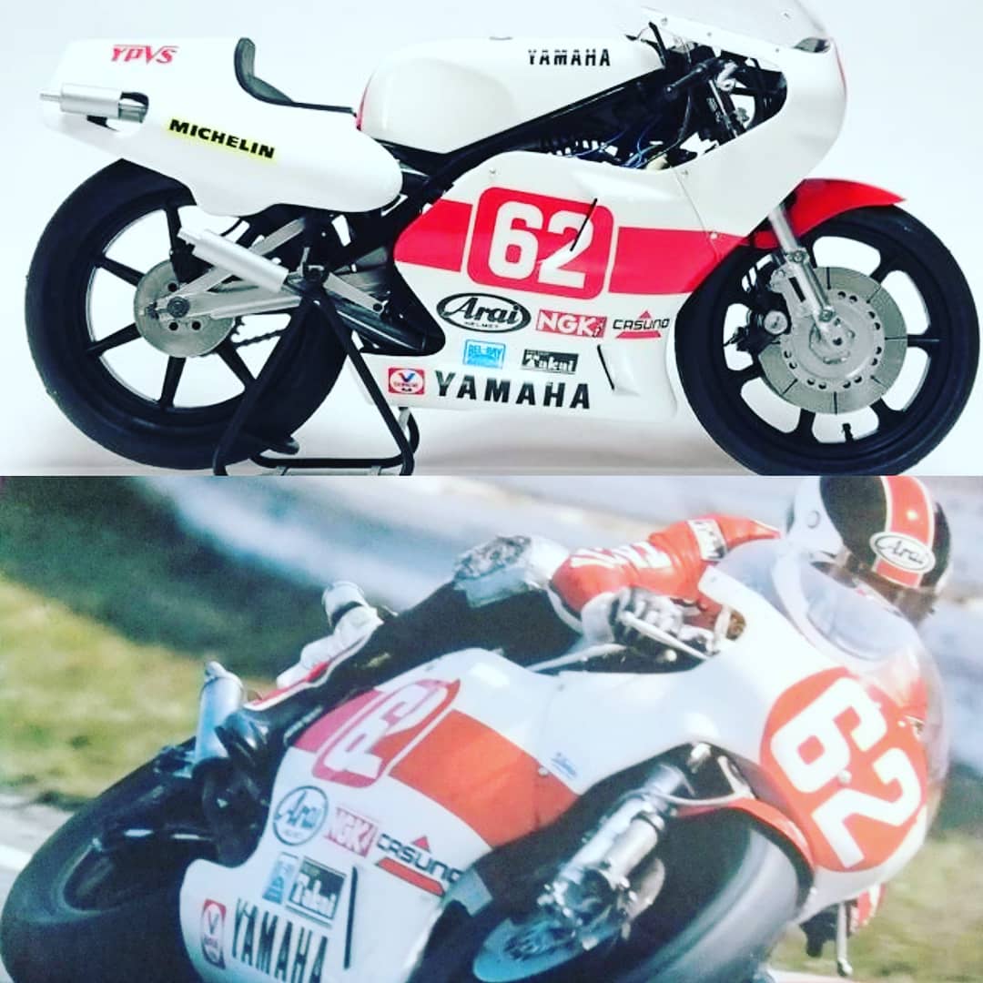 汚れた英雄 #平忠彦 #北野晶夫 #YAMAHA発動機 6月2日なので💨 ゼッケン