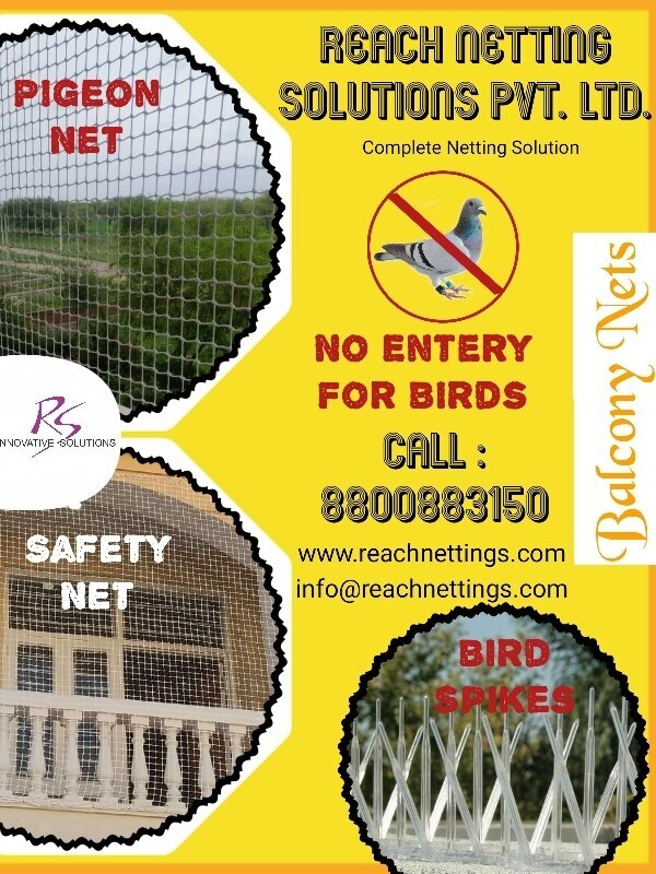 Reach Netting Solutions Pvt Ltd ( Pigeon Net , Anti Bird Net , Safet..For more info visit...locations.reachnettings.com/latest-update/…