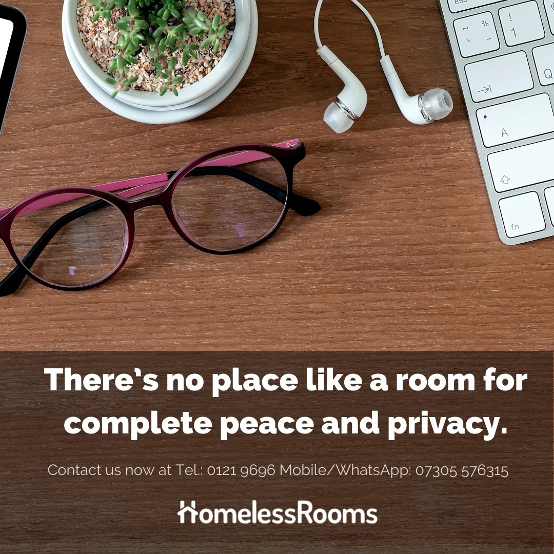 Let us handle the protection with our rooms! Come check them out now.

Contact us now at Tel.: 0121 9696 Mobile/WhatsApp: 07305 576315
or visit us at homelessroomsbirmingham.co.uk