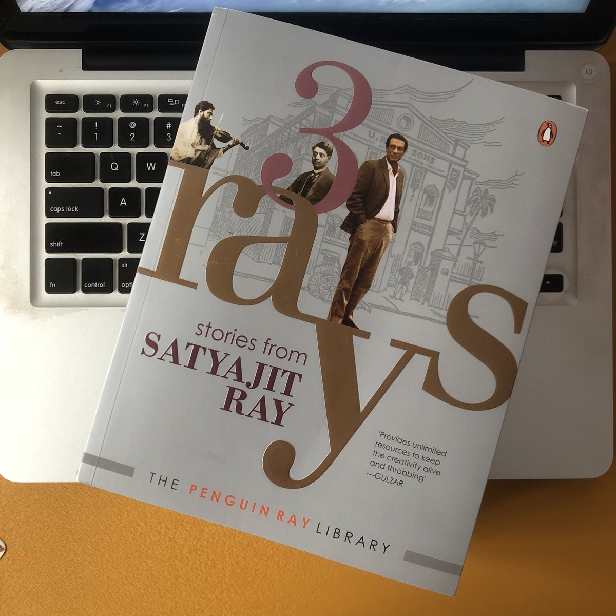 aroyfloyd's tweet photo. For those, who want to read the 3 Rays’ works in English, here’s @PenguinIndia ‘s #3Rays - delightful read. https://t.co/atBwzKBinm