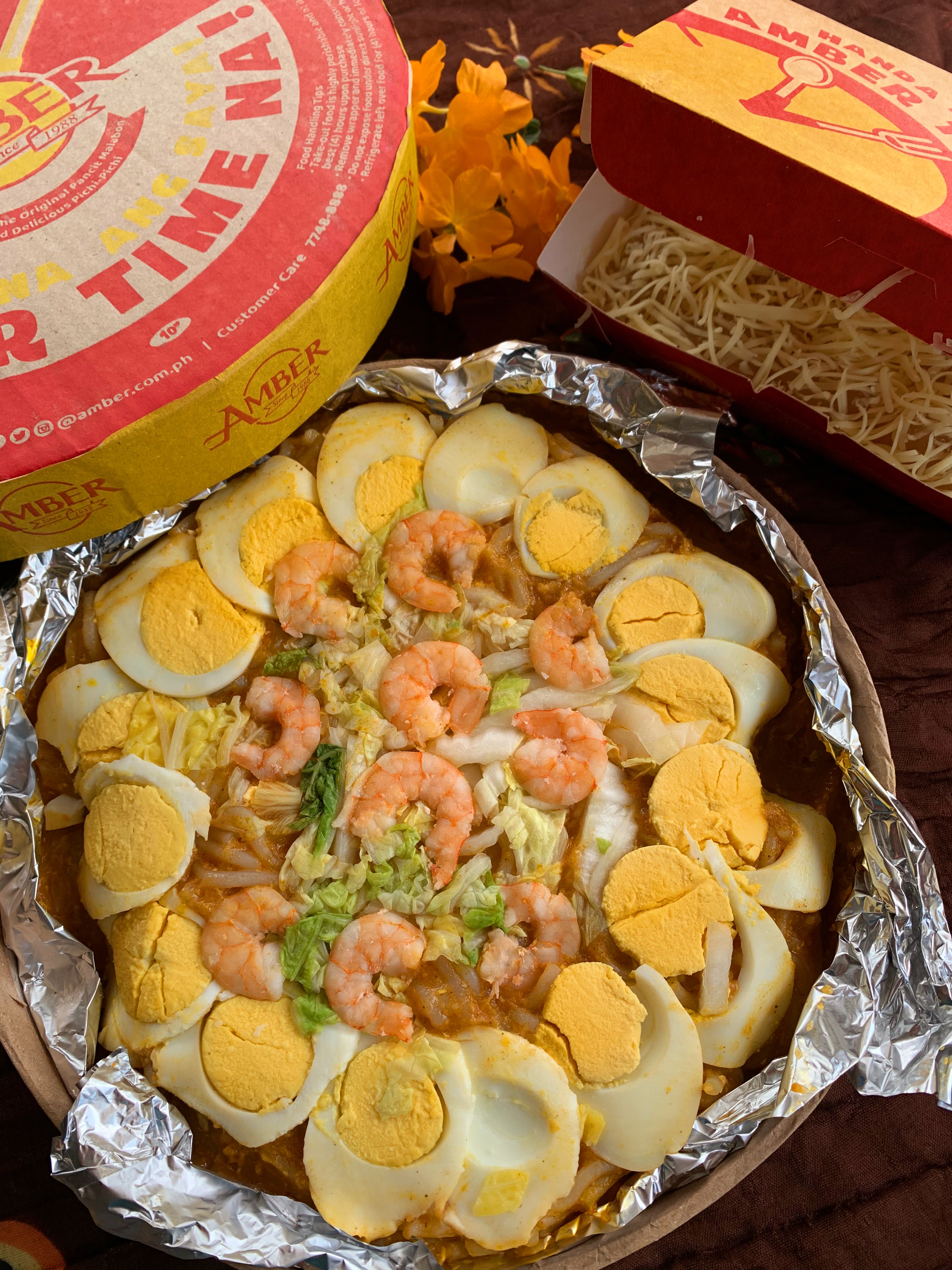 Ambers menu on sale