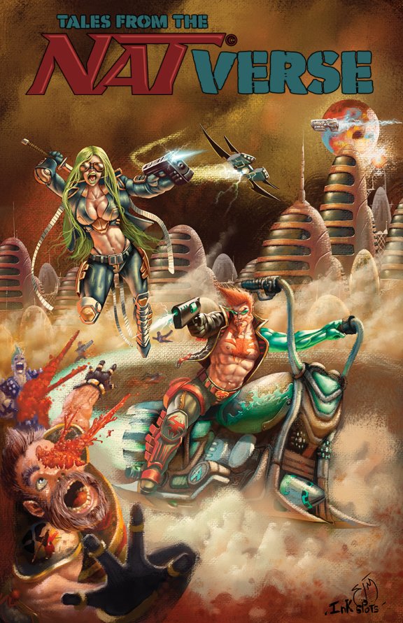 Simon_Pothier's tweet photo. Join the MOST #HEAVYMETAL Intergalactic Adventure:  Tales From The NATverse #1 https://t.co/RVxK6BhsKC  

#Indiecomics #Comics #BD #Manga #4TheFans #SpaceFantasy #CG #IntergalacticManOfAction #Anime https://t.co/qEk8PWGY36