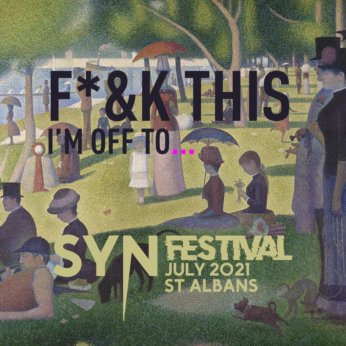 SyNFestival's tweet photo. Let's go... 🙌

You . Us . Together | 31 July - 01 Aug | St Albans | #SyN21 https://t.co/gq6pvbKRc0