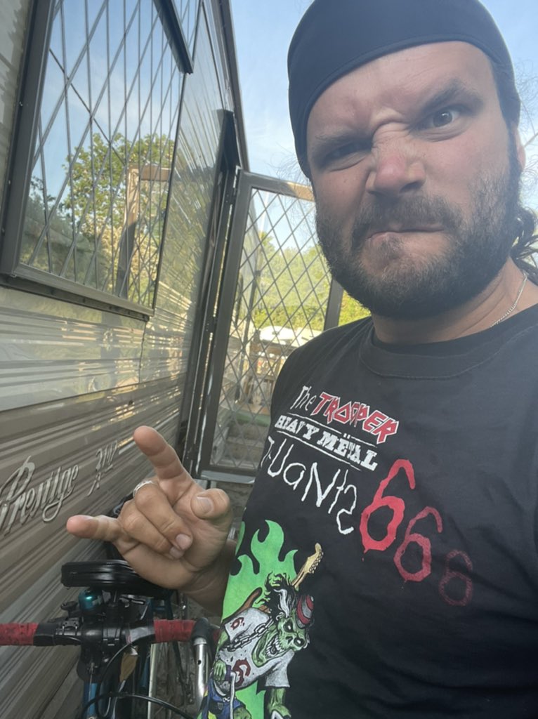 I am cycling 20 miles this morning before work for <a href="/hmtruants/">Heavy Metal Truants 🏁🔥🤘</a> this will tip me over 250 miles done for charity this last week. Sponsor link here. sportsgiving.co.uk/sponsorship/en…