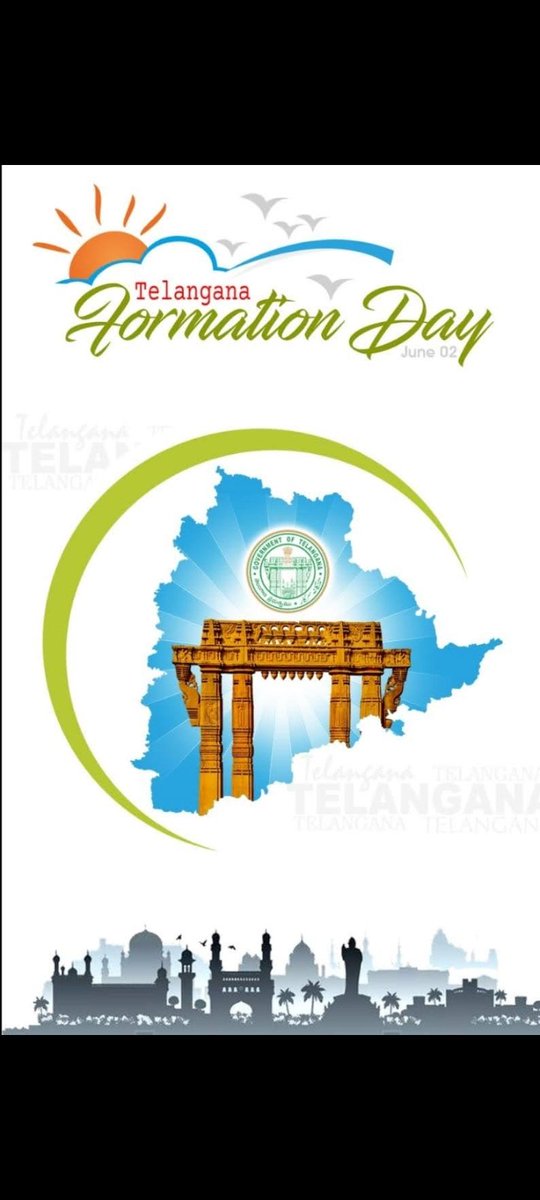KaripeTeja's tweet photo. Wishing everyone happy telangana formation day.let us all strives towards a better and brighter telangana...jai telangana https://t.co/c2icLihbqt