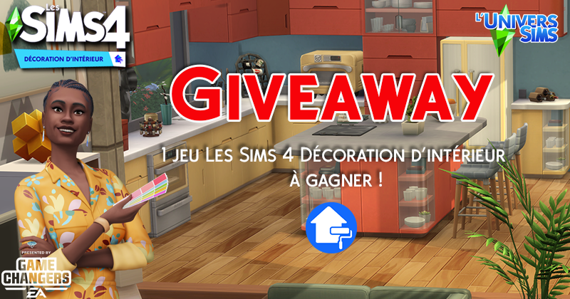 Tentez votre chance en participant à notre giveaway et remportez un jeu Les Sims 4 Décoration d'intérieur 🤩
➡️gleam.io/wpxCw/giveaway…
Merci au programme #GameChanger et à @SimGuruFrost pour cette opportunité 😉
#Sims4 #Sims #TheSims #TheSims4 #DreamHomeDecorator