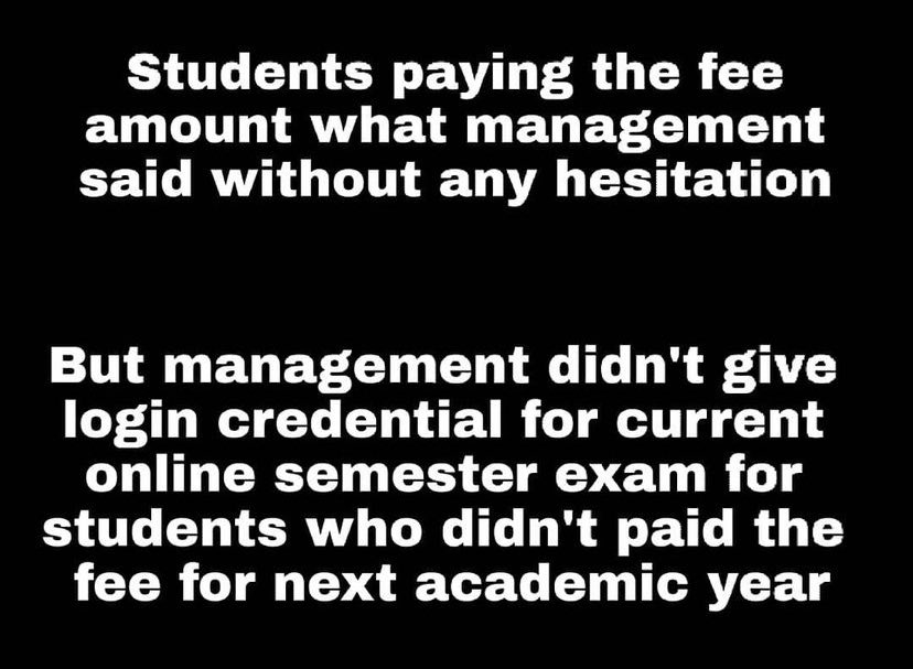 lokeshvar7's tweet photo. Current situation of students in Sathyabama University, Chennai.
Students were stressed because of the management’s behaviour.
#Allowusforexams 
#JusticeForStudents 
@mkstalin @Anbil_Mahesh @KPonmudiMLA  @Udhaystalin https://t.co/gYHH1UPXdf