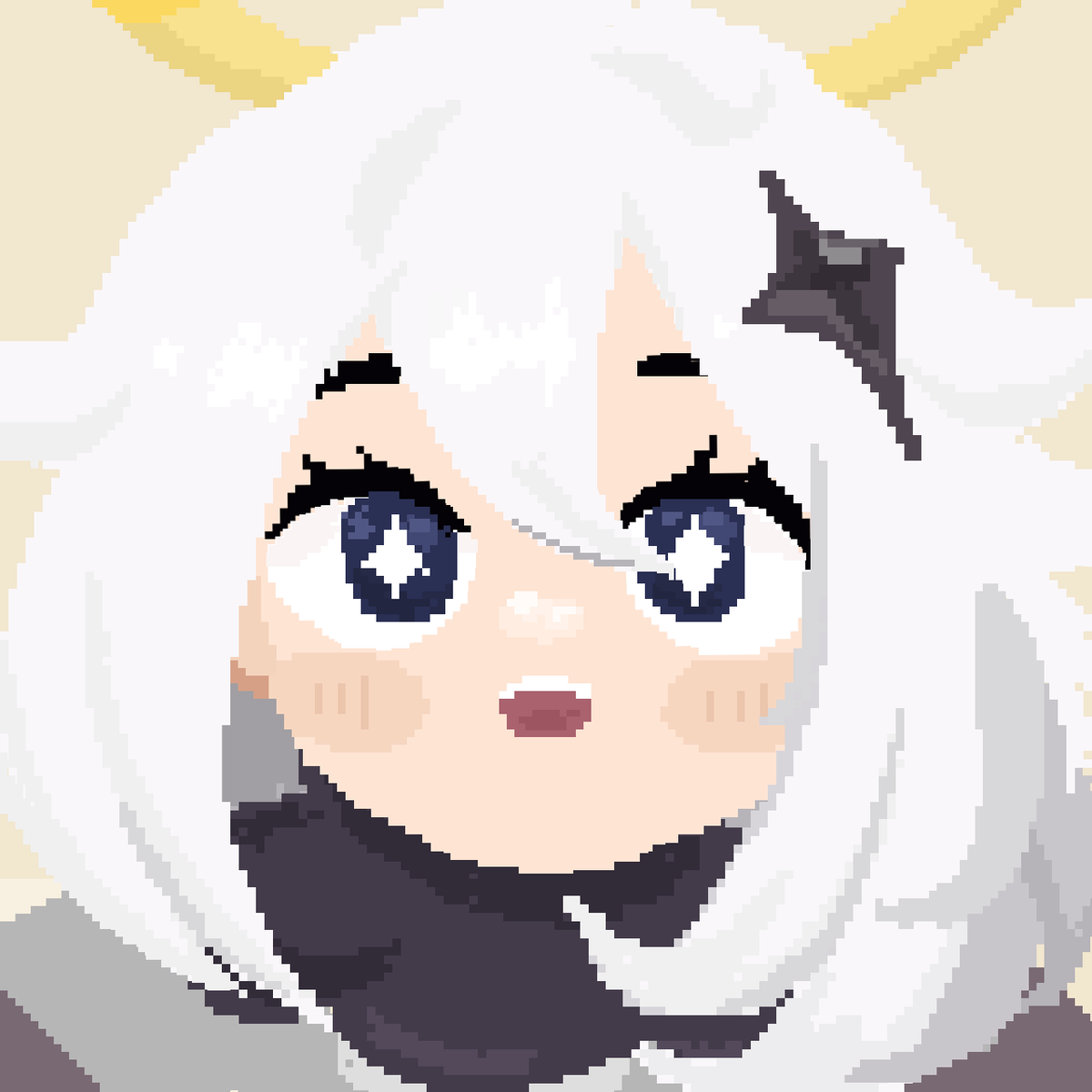 notkuromi's tweet photo. BELATED HAPPY BDAY PAIMON BB <33 #genshinimpactfanart #GenshinImpact #PaimonBday #pixelart #Paimon https://t.co/mJVqPqw24V
