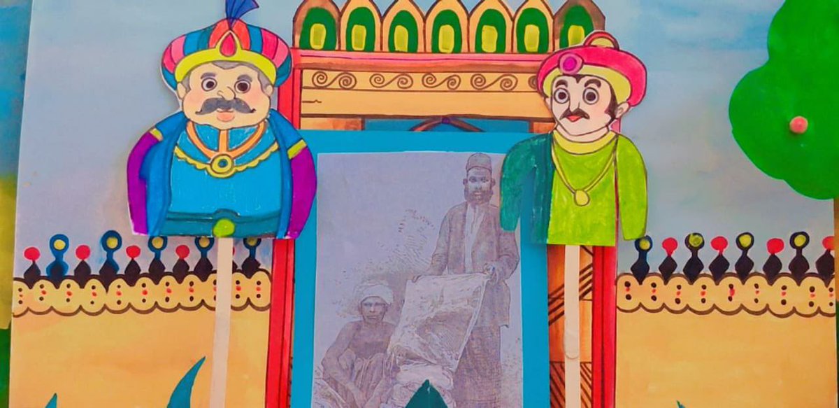 NoidaSsrvm's tweet photo. SSRVM NOIDA left no stone unturned, organised puppet show on virtual platform https://t.co/EZJ5vAV5RA