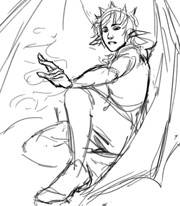 Have another sketch that I'm probably never gonna finish 