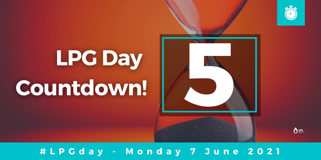 5 days to #LPGday - How are you planning to join this #LPGday 2021? Be part of the movement - show your support! Save the date of 7th June, wherever you are. #LPG #Propane #ExceptionalEnergy