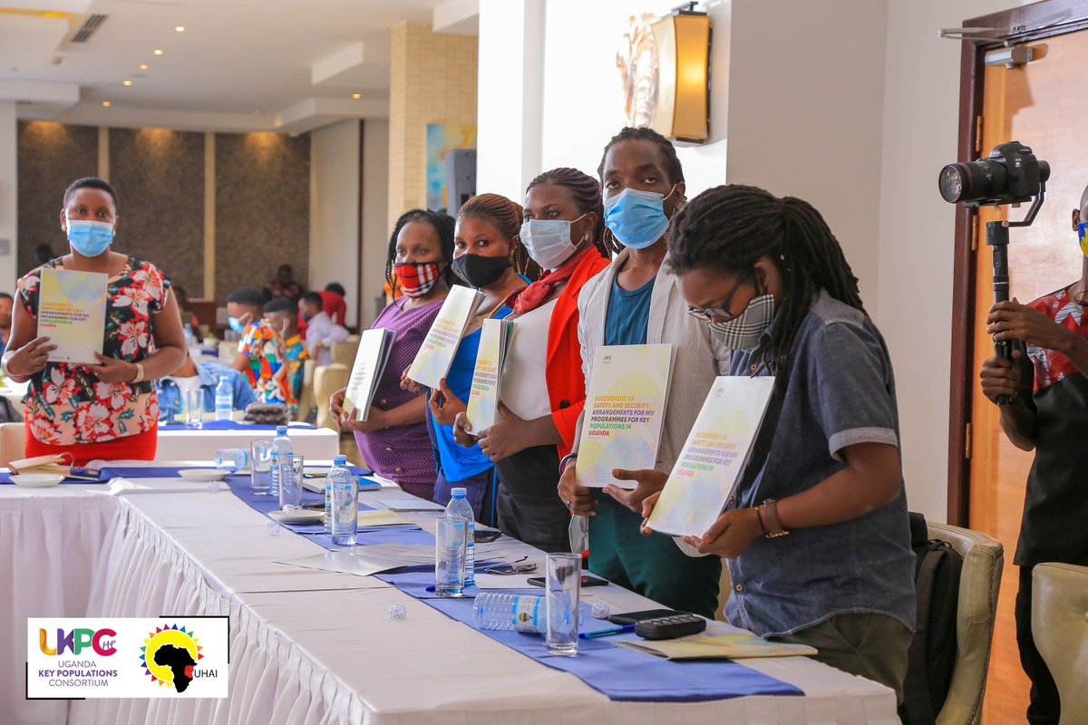 UKPC_UG's tweet photo. Yesterday on day one of our High Level Meeting, we launched an assessment of the safety and security arrangements for HIV programmes for key populations in Uganda. Get your soft copy of the assessment here: https://t.co/AiRMJFoZny #KeyPopulationsUG https://t.co/j020FwohoT