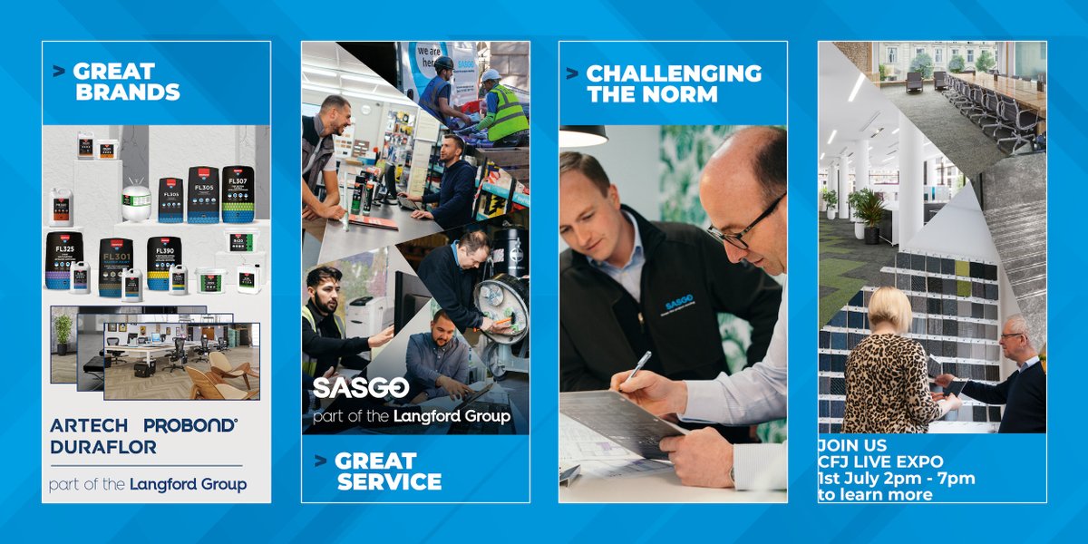 sasgoltd's tweet photo. We are looking forward to being at CFJ Live #cfjonlineflooringexpo - See our programme https://t.co/NmvcuE7GW7 AND watch this space for more updates.
@CFJMagazine #eliminatedowntime #flooringcontractors #flooringevent #flooringinspiration #maincontractors #construction https://t.co/h6GrzC6bYp