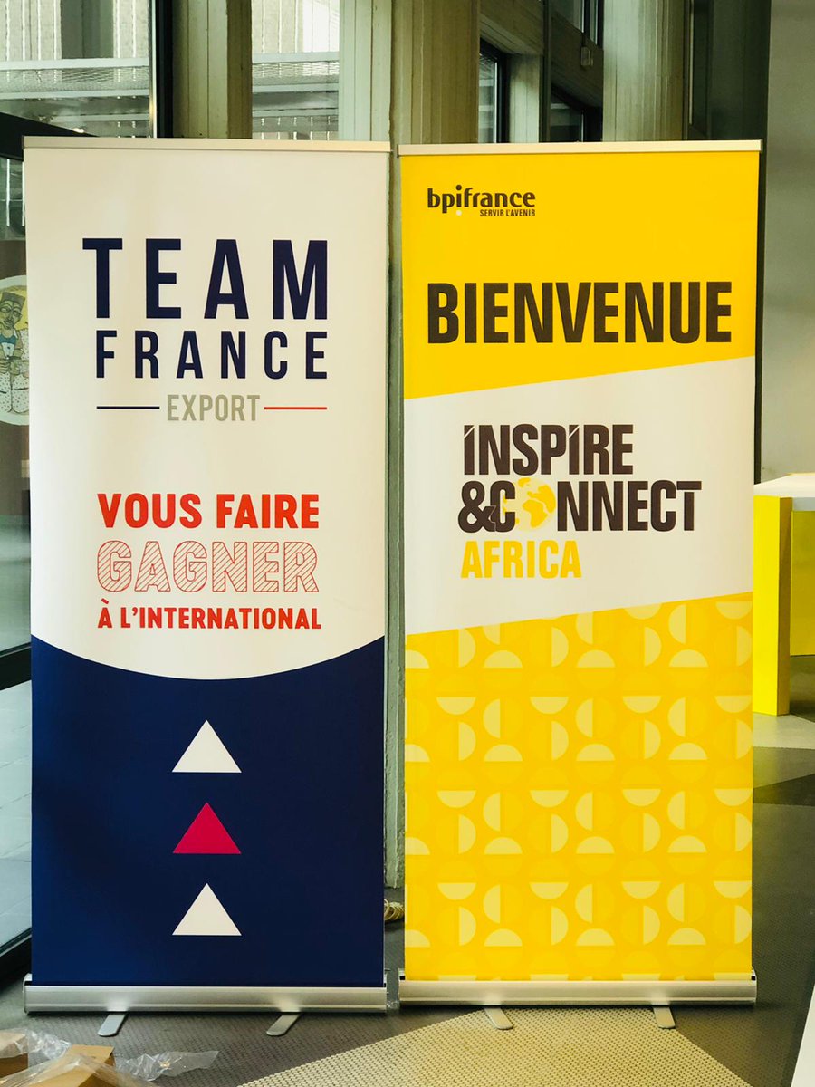 S'exporter c'est le vaccin économique.Osez vous lancer au-delà des frontières.Aujourd'hui, Inspire &amp; Connect Africa à Abidjan, rassemble avec audace &amp; ambition + de 500 participants, 250 #entreprises, 100 top speakers qui osent bouger les lignes ensemble pour Servir l’#Avenir.