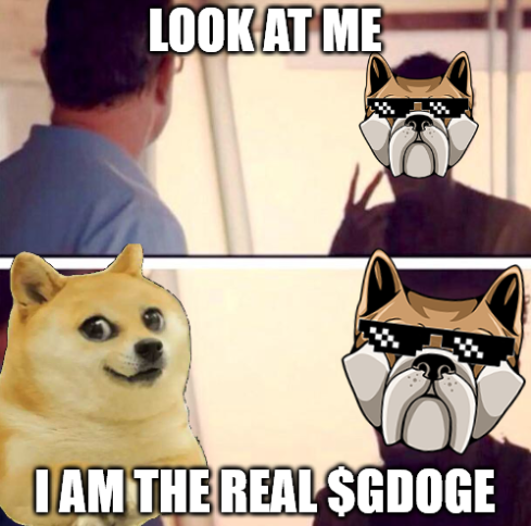 cryptobullfish's tweet photo. @jebus911 Don't worry if you missed $DOGE you can still get in $GDOGE 😉 few https://t.co/XmhcokCv5D