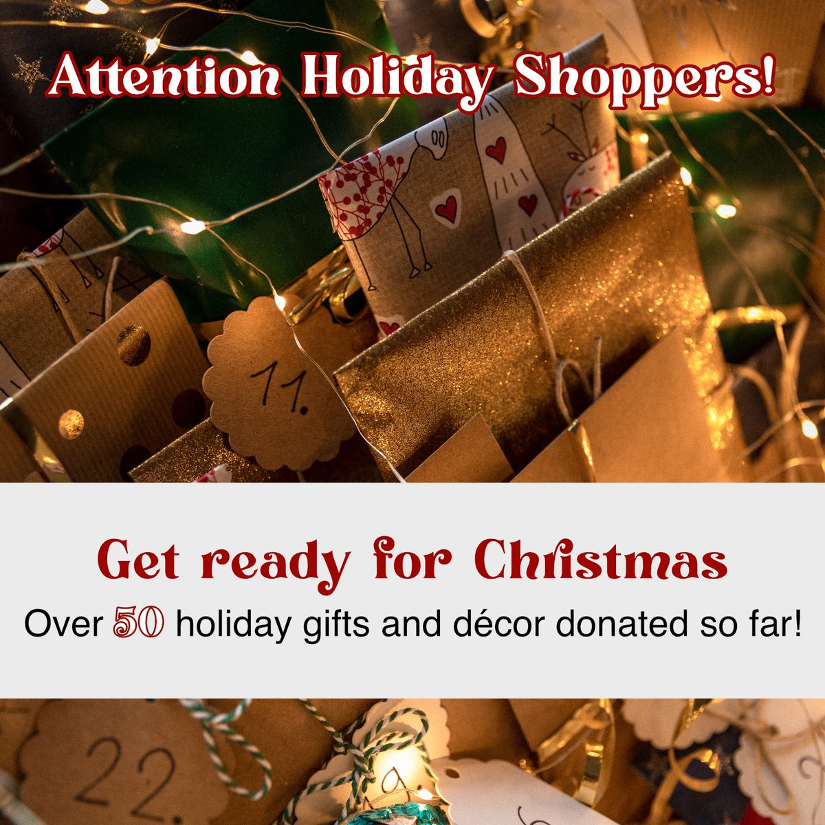 LFINDY's tweet photo. Summerfest Silent Auction News!  Don’t miss out on all of the holiday fun! We have over 50 items donated so far of Christmas gifts and decor! You can check out all of our holiday items (and more!) as well as register for the Silent Auction at https://t.co/0Ry76WQASB. https://t.co/vHiprv36Tg
