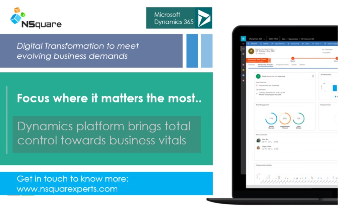 NXperts's tweet image. #nsquarexperts #d365 for overcoming common #businesschallenges. #digitaltransfomation #powerapps #powerautomate #powerbi #dynamics365 #dataverse #solutions #implementations. Connect with us nsquarexperts.com