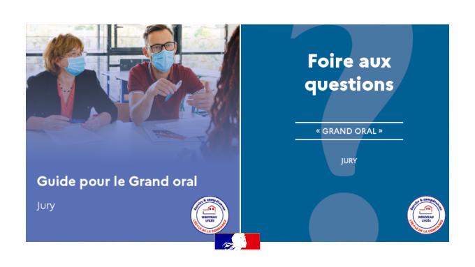 éduscol (@eduscol) on Twitter photo 🔎 Actualité Grand oral : 2 documents pour le jury
☑ Guide pour le jury de l'épreuve de Grand oral : modalités, principes, temps forts, profils & rôles des membres du jury
☑ Questions/réponses pour le jury
▶ swll.to/RCKVt9R
#BAC2021 <a href="/education_gouv/">Ministère Éducation nationale</a> 🔎 Actualité Grand oral : 2 documents pour le jury
☑ Guide pour le jury de l'épreuve de Grand oral : modalités, principes, temps forts, profils & rôles des membres du jury
☑ Questions/réponses pour le jury
▶ swll.to/RCKVt9R
#BAC2021 <a href="/education_gouv/">Ministère Éducation nationale</a>