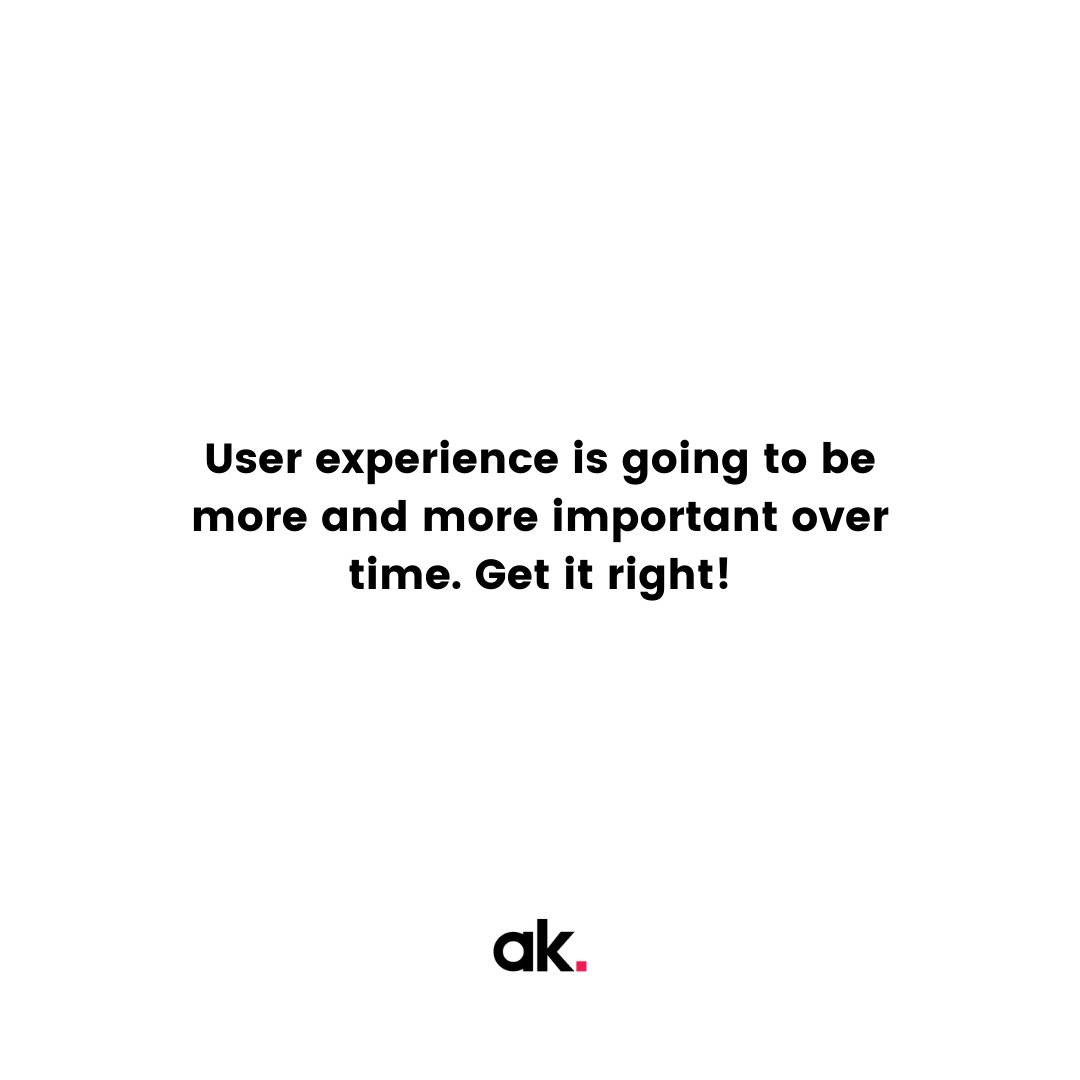 akcreation's tweet photo. User experience or UX is a term used to explain how a user feels when navigating through your website. It has become so important that it can make or break your business online.

#UserExperience #Website #webdesign https://t.co/0Wd17ywXBR