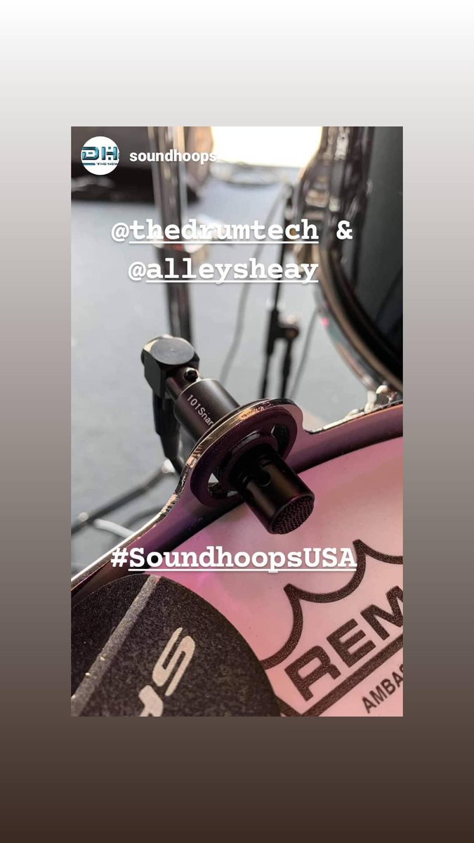 AlleySheay's tweet image. Alley Sheay Distribution is now the exclusive hookup for @Soundhoops in the USA 🥁🤩⭐🔥 

#exclusive #soundhoops #drumsound #drummics #drumlife #drummers