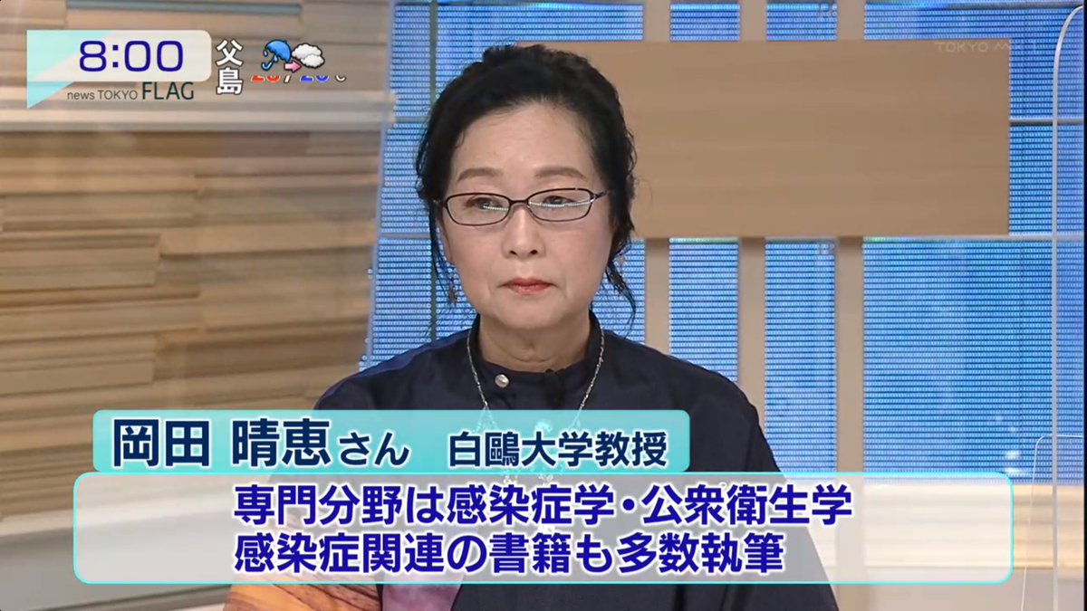 晴恵 インチキ 岡田 最前線の医師たちがワイドショーに激怒！まさに岡田晴恵氏と玉川徹氏は背中から撃つ最低の人々！