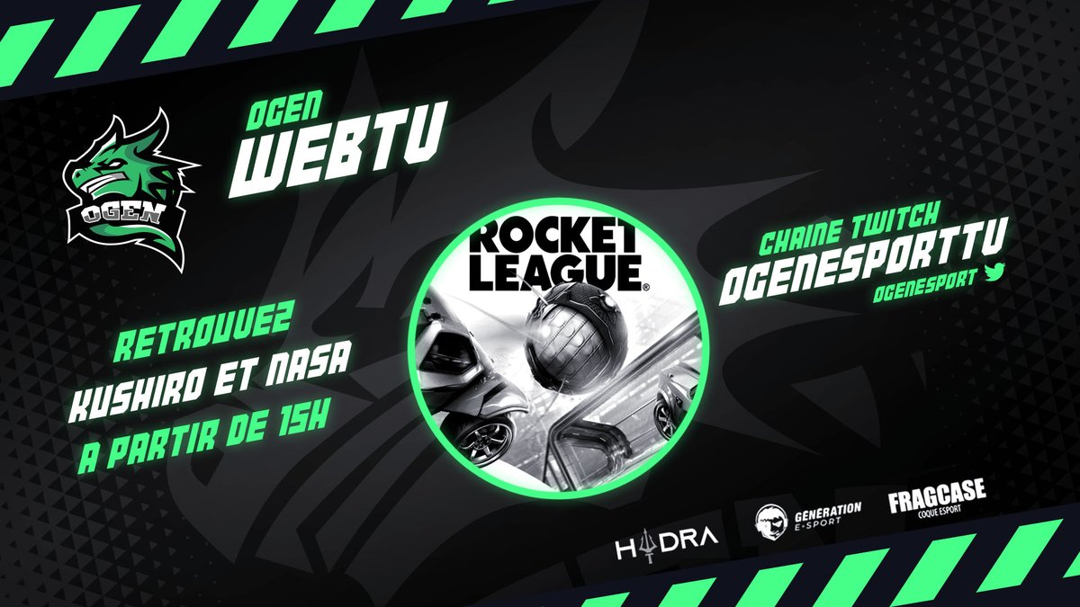 VTitanRacing's tweet image. 🔴 𝗦𝗧𝗥𝗘𝗔𝗠 𝗟𝗜𝗩𝗘

Que diriez-vous de voir du beau football, avec des bolides, avant l'équipe de France ce soir?

Cette après-midi, sur notre 𝗪𝗲𝗯𝗧𝗩, @kushiro0 et @Nasa_Power vont faire tourner la tête de plus d'un sur 𝗥𝗼𝗰𝗸𝗲𝘁 𝗟𝗲𝗮𝗴𝘂𝗲

twitch.tv/ogenesporttv