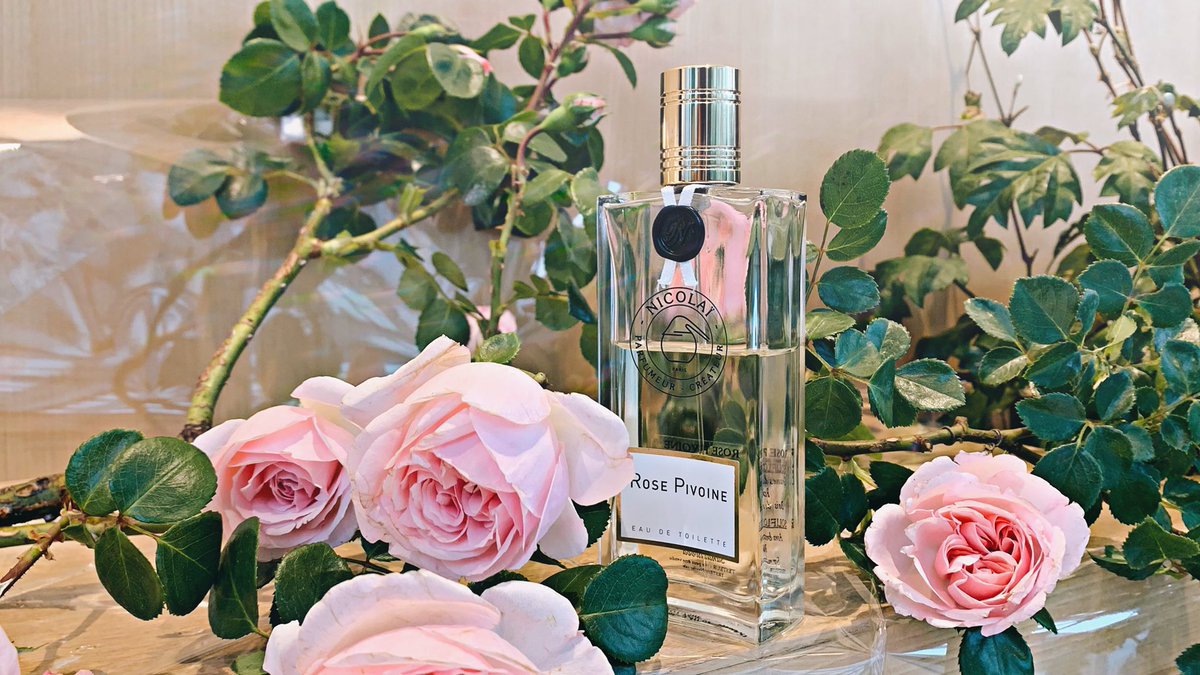 本日は #ローズの日 にちなんだ香り。 NICOLAI｜ローズピヴォワンヌ