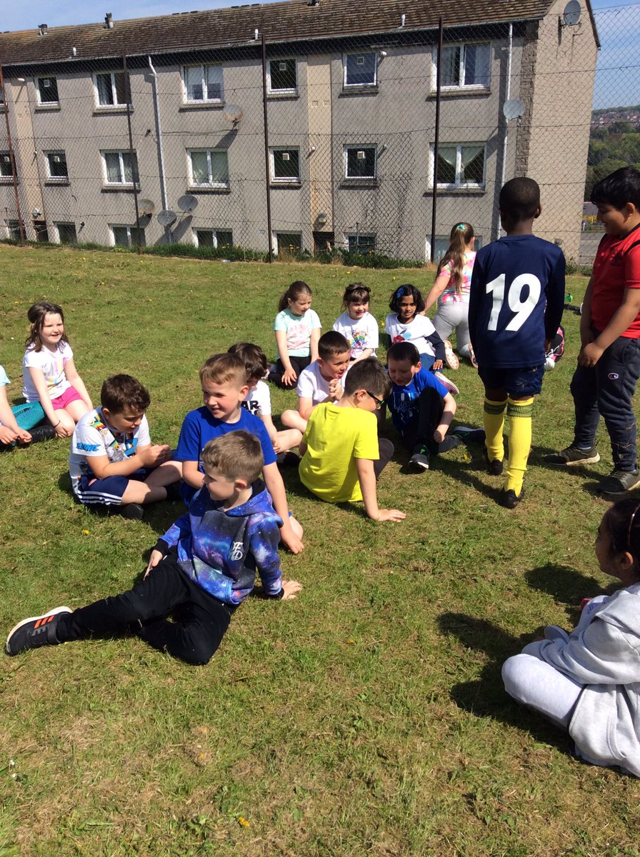 Room3woodside's tweet photo. Actual live Sports Day! We were all delighted to be out on the field even in our bubbles. And the sun shone! Thanks you Josh from @RADevSchool for organising @Room3woodside @woodside_school &amp; @MrRMckenzie1 https://t.co/Tz3VjbXOlb