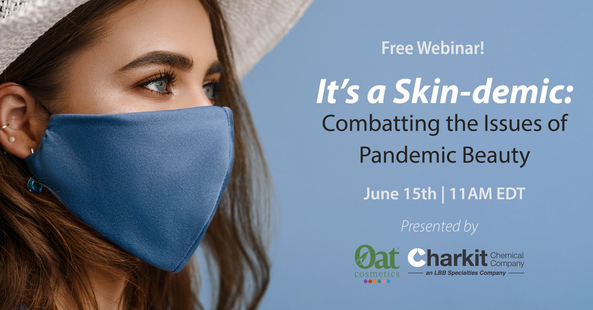 How can your #formulations help to repair skin damaged by increased hygiene from the past year, and how has Personal Care trend landscape changed? In this free webinar we'll discuss the ingredients that will prove essential for skin wellbeing. bit.ly/3fJ1rQ8