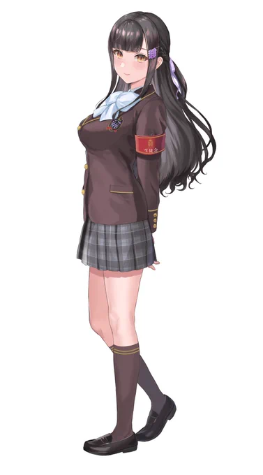 清楚系生徒会長な女子高生ちゃん
#コミティア136 #オリジナル #女子高生 