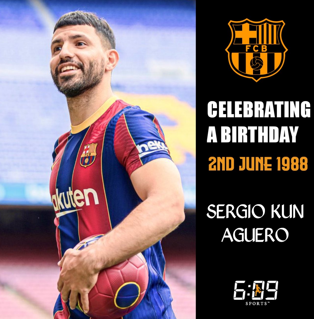 Happy birthday to Sergio Aguero, he\s 33 today    