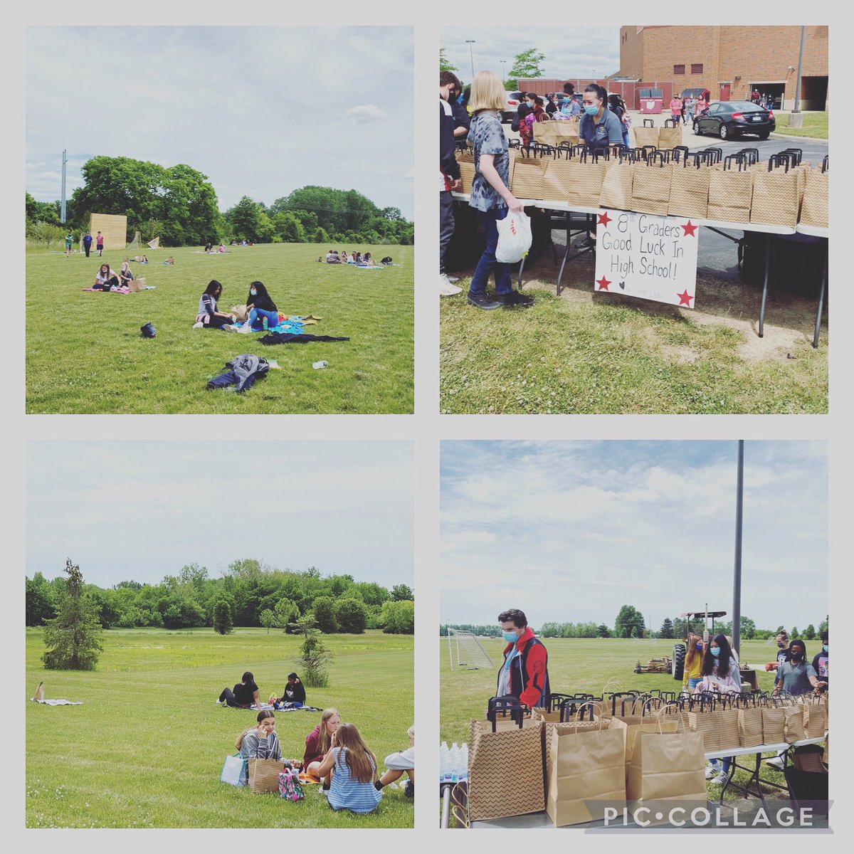 CWMS_office's tweet image. 8th graders had a beautiful day for their end of year picnic yesterday. We will miss you next year!!! #CWway #CWMSchangemakers