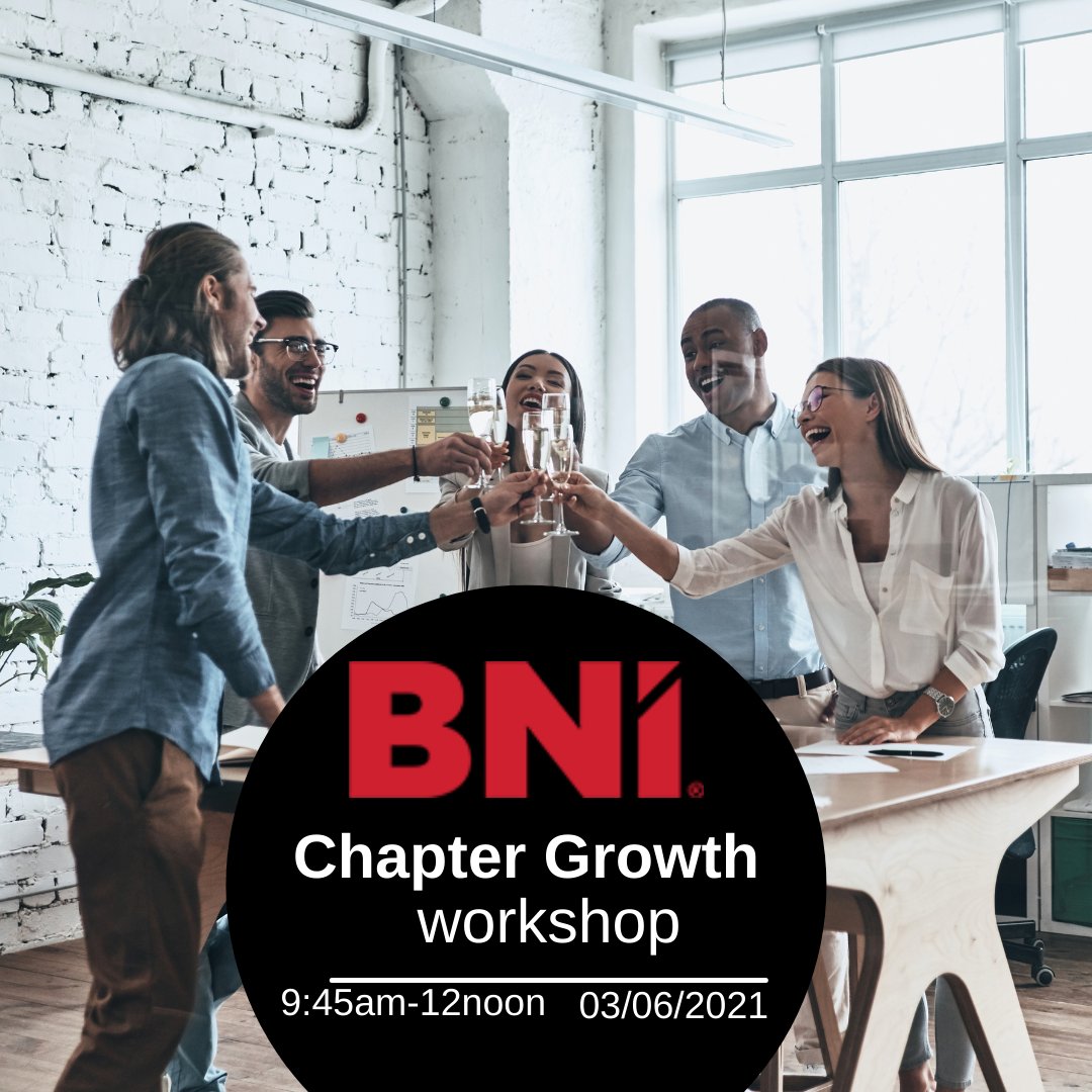 Members listen up! Do you want to improve your chapter's growth? 
Well here’s your reminder that Phil Berg is hosting the Chapter growth workshop tomorrow morning at 9:45am. 

Haven’t registered yet? Quick here’s where you can bnisurrey.com/en-GB/eventdet…

#BNI #businessdevelopment