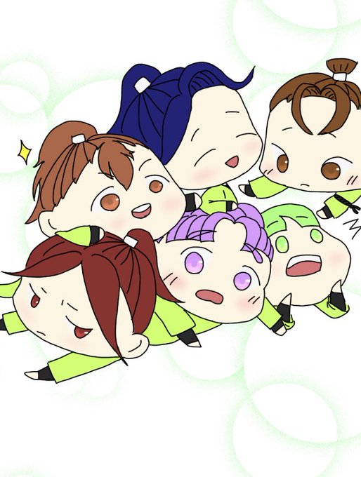 集合 絵 テンプレ