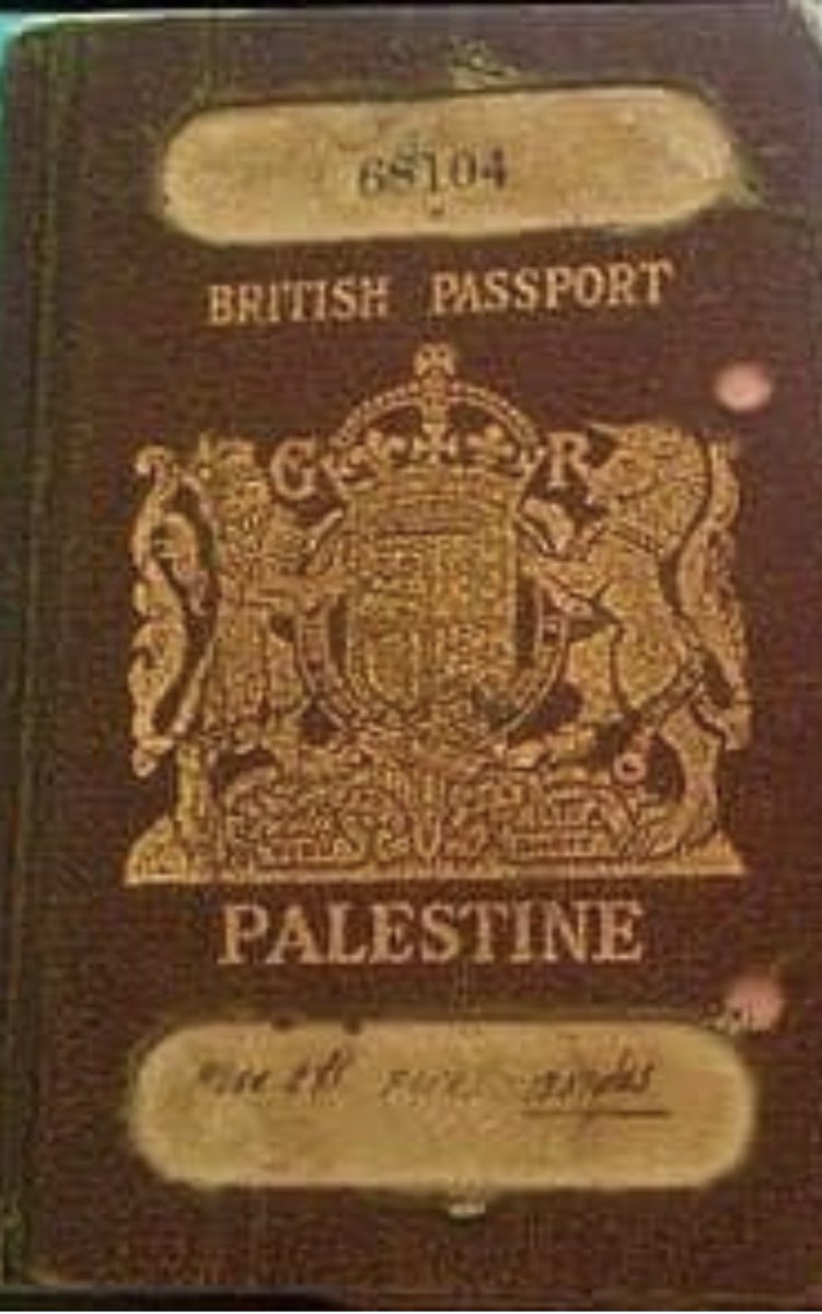 AllaguiTaha's tweet photo. - A Palestinian passport from the era of the British Mandate over Palestine. . . !#FreePalestine #SaveShaikhJarrah @washingtonpost @nytimes @lemondefr @RTarabic @AlJazeera @AlHadath https://t.co/qTzUJsVVYN